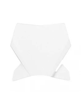 Placă număr față RACETECH (RTECH) KTM SX 65 (2024–2025) - Alb