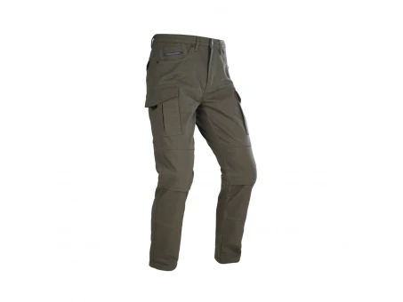 Pantaloni moto Oxford Original Approved AA Cargo - Verde | TM229902R