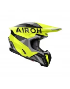 Casca cross/enduro/atv/quad AIROH HELMET TWIST 3 KING - Gri/Negru/Galben fluor