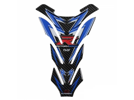 Tank pad moto GSX-R albastru