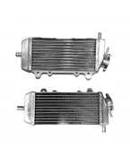 PSYCHIC CHŁODNICA KAWASAKI KXF 250 04-05, SUZUKI RMZ 250 04-06 WZMOCNIONA O ZWIĘKSZONEJ POJEMNOŚCI LEWA (Z KORKIEM) (SZT.) | XD-10011L