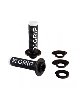 Manșoane X-GRIP Braaap Lock-On - Alb