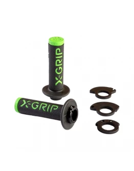 Manșoane X-GRIP Braaap Lock-On - Verde