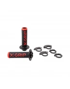 Manșoane X-GRIP GRIPS "BRAAAAP" Lock-On-Grip - Rosu | XG-2102-OE