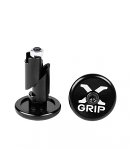 Capete ghidon X-GRIP diametru 12-16.2 mm - Negru