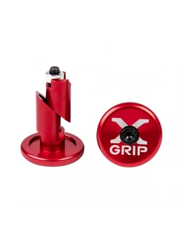 Capete ghidon X-GRIP diametru 12-16.2 mm - Rosu