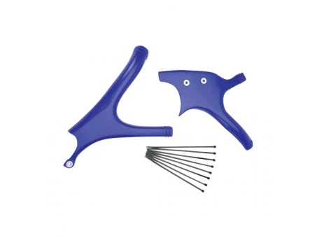 Protectie cadru UFO YAMAHA YZ 125/250 02-04 culoare Albastru | YA03848089