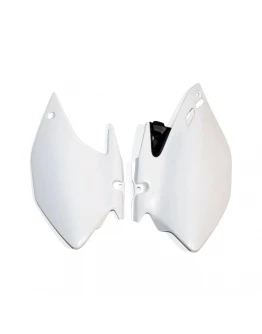 Carene laterale UFO YAMAHA WRF 250 '07-'14, WRF 450 '07-'11 culoare Alb