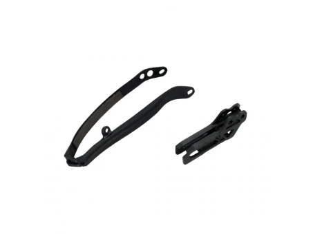 Set patina si ghidaj lant UFO YAMAHA YZ 125/250 09-14, YZF/WRF 250/450 09-21, culoare Negru | YA04807001