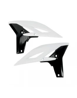 Protectie radiator UFO YAMAHA YZF 250 '10-'12 culoare Alb/Negru
