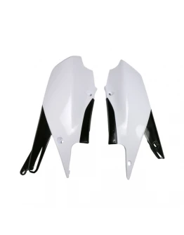 Carene laterale UFO YAMAHA YZF 250 '19-'20, YZF 450 '18-'20, WR 250F '20, WR 450F '18-'20 culoare Alb