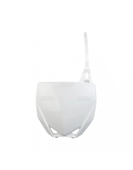 Placa numar start UFO YAMAHA YZ 65 '19-'22 culoare Alb - Inlocuieste YA04849046