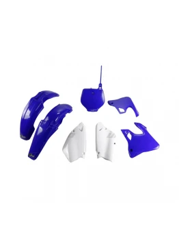 Kit complet plastice UFO YAMAHA YZ 125 '96-'99, YZ 250 '96-'99 culoare Albastru/Alb 98-99 (YA294E999)