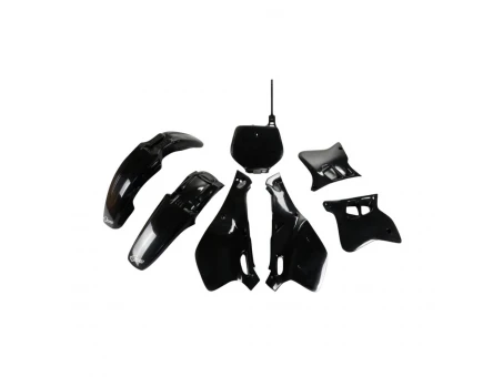 Kit complet plastice UFO YAMAHA YZ 125 / 250 93-95, culoare Negru | YAKIT295001