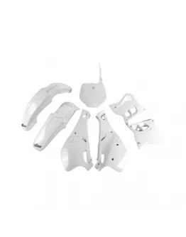 Kit complet plastice UFO YAMAHA YZ 125 '93-'95 culoare OEM (Alb) (YA295E999)