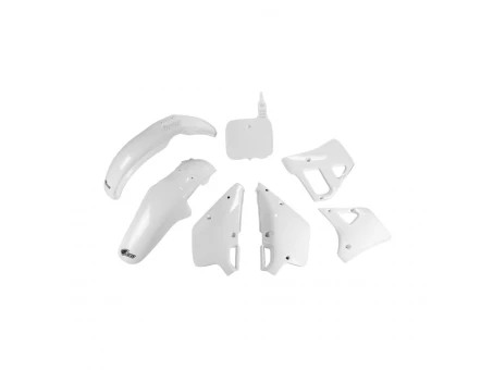 Kit complet plastice UFO YAMAHA YZ 125 91 culoare OEM (Alb) (YA297E999) | YAKIT297999