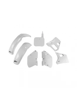 Kit complet plastice UFO YAMAHA YZ 125 '89-'90, YZ 250 '89, culoare OEM (Alb) (YA298E999)