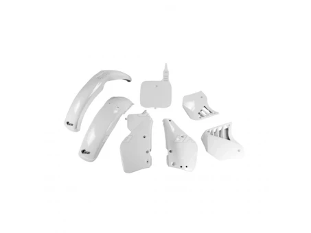 Kit complet plastice UFO YAMAHA YZ 125 87-88 culoare OEM (Alb) (YA299E999) | YAKIT299999