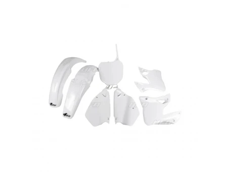 Kit complet plastice UFO YAMAHA YZ 125 / 250 00-01 culoare Alb (YA300E046) | YAKIT300046