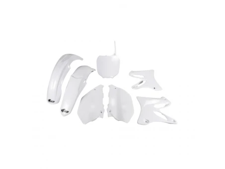Kit complet plastice UFO YAMAHA YZ 125 / 250 02-05 culoare Alb (YA301E046) | YAKIT301046