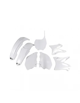 Kit complet plastice UFO YAMAHA YZ 125 '06-'14, YZ 250 '06-'14 culoare Alb (YA302E046)