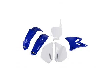 Kit complet plastice UFO YAMAHA YZ 85 02-14 RESTYLING culoare OEM 02-12 (Albastru/Alb) (YA306KE999) | YAKIT306K999