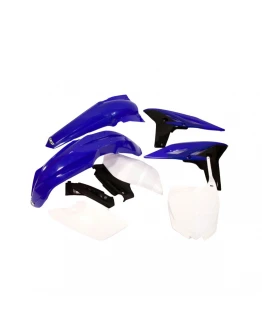 Kit complet plastice UFO YAMAHA YZF 250 '10 culoare OEM (Alb/Albastru) (YA308E999)