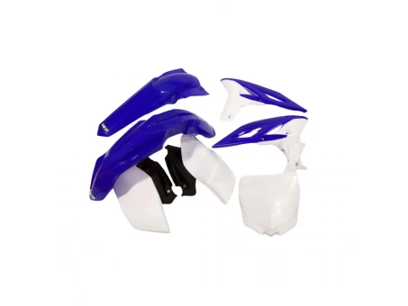 Kit complet plastice UFO YAMAHA YZF 250 11-13 culoare OEM 11-12 (Albastru/Alb) (YA310E999) | YAKIT310999