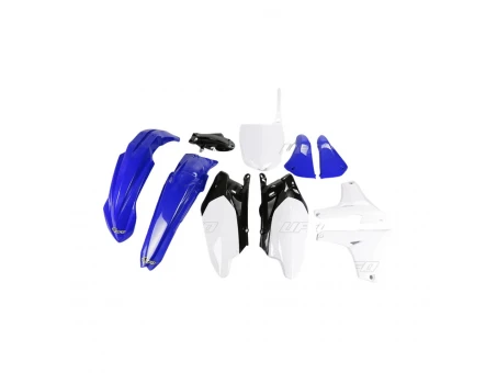 Kit complet plastice UFO YAMAHA YZF 450 11-12 culoare OEM (Albastru/Alb/Negru) (YA311E999) | YAKIT311999