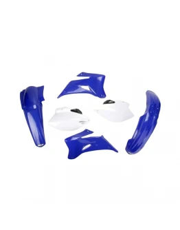 Kit complet plastice UFO YAMAHA YZ 85 '13-'14 culoare OEM (Albastru/Alb) (YA313E999)