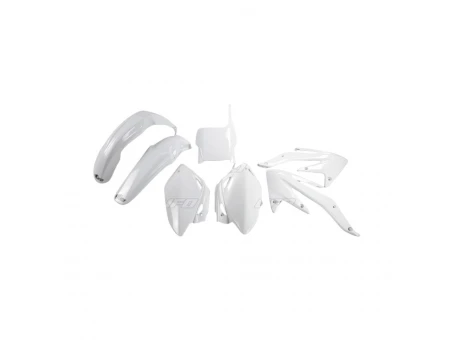 Kit complet plastice UFO YAMAHA YZF 250 11-13 culoare Alb (YA316E046) | YAKIT316046