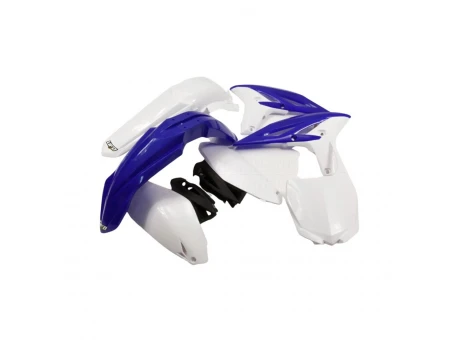 Kit complet plastice UFO YAMAHA YZF 250 11-13 culoare OEM (Albastru/Alb) (YA316E999) | YAKIT316999