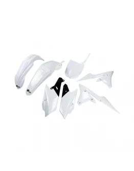 Kit complet plastice UFO YAMAHA YZF 250 '14-'18, YZF 450 '14-'17 culoare Alb (YA318E046)
