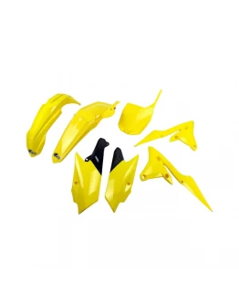 Kit complet plastice UFO YAMAHA YZF 250 '14-'18, YZF 450 '14-'17, culoare Galben