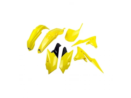 Kit complet plastice UFO YAMAHA YZF 250 14-18, YZF 450 14-17, culoare Galben | YAKIT318101