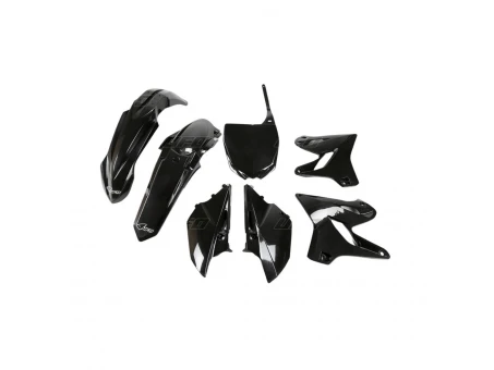 Kit complet plastice UFO YAMAHA YZ 125 15-21, YZ 250 15-21 culoare Negru (YA319E001) | YAKIT319001