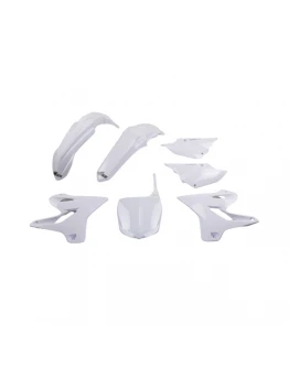Kit complet plastice UFO YAMAHA YZ 125 '15-'21, YZ 250 '15-'21 culoare Alb (YA319E046)