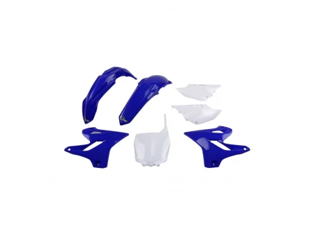 Kit complet plastice UFO YAMAHA YZ 125 15-21, YZ 250 15-21 culoare OEM (Albastru/Alb) (YA319E999) | YAKIT319999