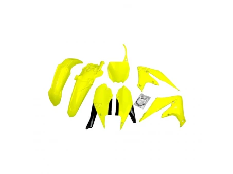 Kit complet plastice UFO YAMAHA YZF 250 19-23, YZF 450 18-22 culoare Galben Fluo (YA321DFLU) | YAKIT321DFLU