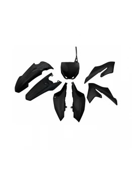 Kit complet plastice UFO YAMAHA YZ 65 '19-'24, culoare Negru (YA322E001)