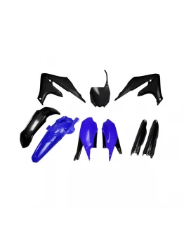 Kit complet plastice UFO YAMAHA YZF 250 '19-'23, YZF 450 '18-'22 culoare Negru / Albastru