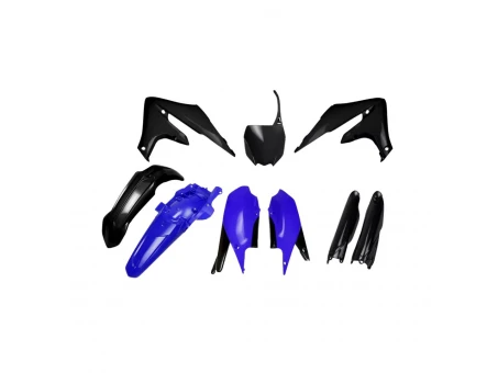 Kit complet plastice UFO YAMAHA YZF 250 19-23, YZF 450 18-22 culoare Negru / Albastru | YAKIT323111