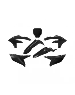 Kit complet plastice UFO YAMAHA YZF 250 '24, YZF 450 '23-'24 culoare Negru