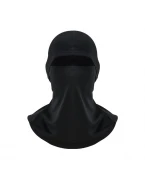 Cagula moto long neck, Negru