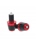 Capete ghidon moto universale ATV doua culori Rosu/Negru
