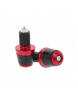 Capete ghidon moto universale ATV doua culori Rosu,Negru