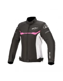 Geaca textil moto dama Alpinestars Stella T-Sp S Wp, Negru,Roz,alb, marime L