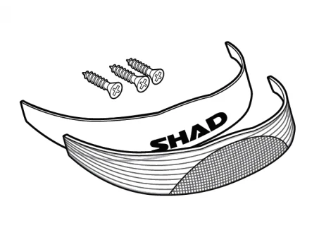 Benzi reflectorizante SHAD Alb for SH29