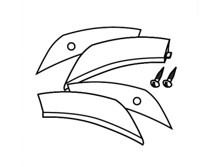 Benzi reflectorizante SHAD Rosu for SH43