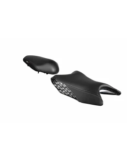 Scaun confort SHAD SHK0Z8300CH incalzita negru, cusaturi gri inchis
